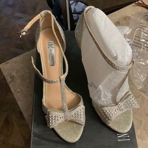 Silver Champagne (INC) high heel Shoes